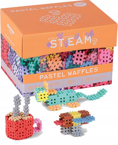 Mini Waffle. Pastel, 500 elementów na Arena.pl