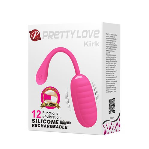 pretty love   kirk egg pink 12 function vibrations na Arena.pl