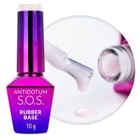 Baza kauczukowa S.O.S. Antidotum MollyNails Milky Blush 10g