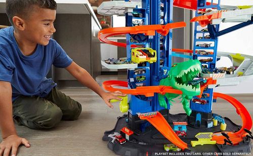 HOT WHEELS Mega Garaż T-Rexa GJL14 na Arena.pl