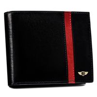 skórzany portfel męski w orientacji poziomej — peterson