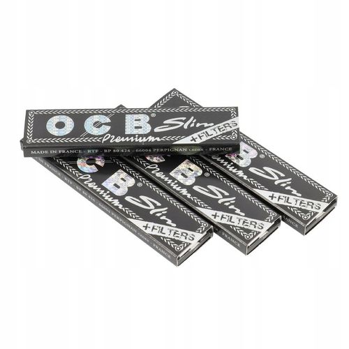 Bibułka OCB PREMIUM SLIM king size + FILTRY 32szt. BOX na Arena.pl