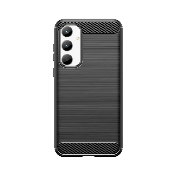 etui carbon case do samsung galaxy a35 - czarne zdjęcie 1