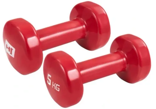 Hantelki zestaw 2x5kg hantle do ćwiczeń fitness na Arena.pl