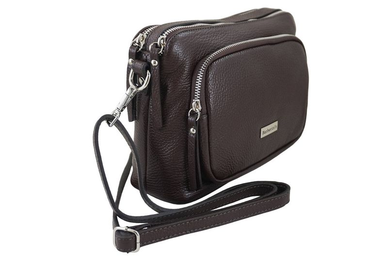 Listonoszka damska codzienna - Brązowa ciemna zdjęcie 2