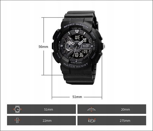 Zegarek męski elektroniczny militarny taktyczny wiele funkcji na Arena.pl