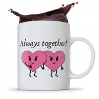 Kubek Prezent Na Walentynki Always Together Z Nadrukiem Ze Zdjęciem