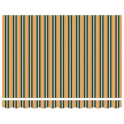 Materiał zapasowy do markizy Zielony i żółty 300 x 250 cm na Arena.pl