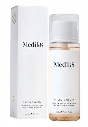 Medik8 Press&Glow Nawilżający Tonik z kwasem PHA złuszczający 200ml na Arena.pl