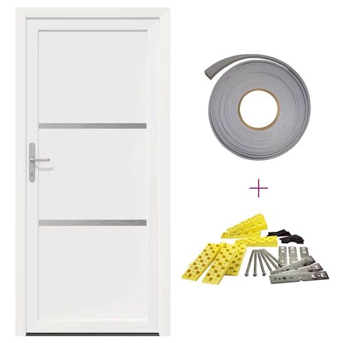 Drzwi Frontowe Biały PVC na Arena.pl