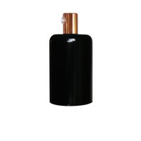 OPRAWKA E27 OSŁONKA DEKORACYJNA METALOWA CZARNA POŁYSKZ MIEDZIĄ