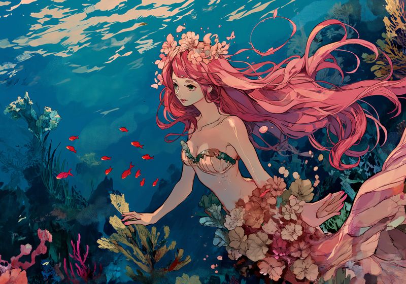 Plakat 66,5x46,5cm Nimfa Oceanu zdjęcie 1