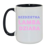 Duży Biało-Czarny 450 ml