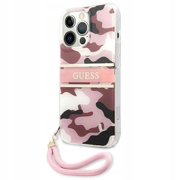 GUESS ETUI CASE OBUDOWA DO IPHONE 13 PRO STRAP zdjęcie 6