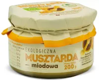 Musztarda Miodowa BIO 200 g - Dary Natury