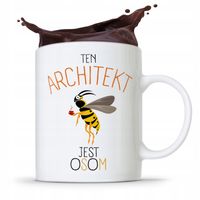 Kubek Architekta Projektanta Jest Osom Prezent Z Nadrukiem Ze Zdjęciem