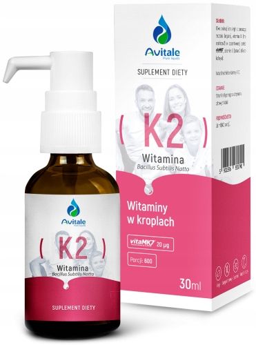 WITAMINA K2 MK-7 NATURALNA BEZ DODATKÓW KROPLE na Arena.pl