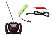 ZIELONY Z PRZYCZEPĄ TRAKTOR   ZABAWKA  STEROWANA