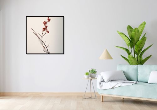 Plakat 80x80cm Subtelna Siła Zimy na Arena.pl