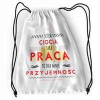 Plecak Dla Bratanka Cioci Szkolny Worek Torba Z Nadrukiem Ze Zdjęciem