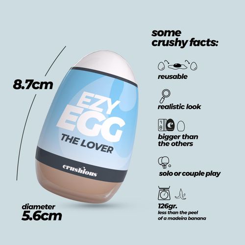 crushious ezy egg the lover masturbator egg na Arena.pl