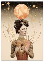 Plakat kobieta z marsa 61x91 cm