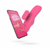 easyconnect zara - intymny wibrator sterowany aplikacją, magnetyczny klips
