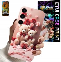 ETUI CASE SAMSUNG GALAXY S24 FE MISIE MIŚ PLUSZAK MASKOTKA SERCE LOVE WZORY
