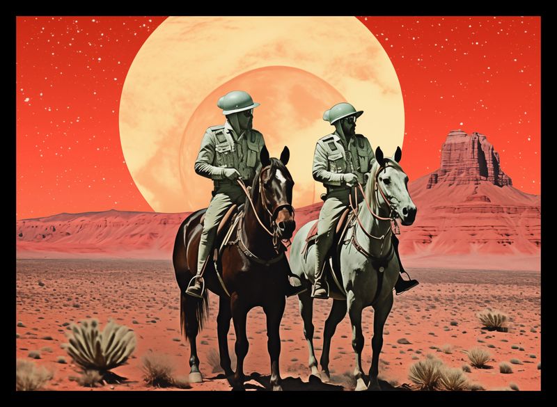 Plakat 35x25cm Patrol Kosmiczny zdjęcie 2