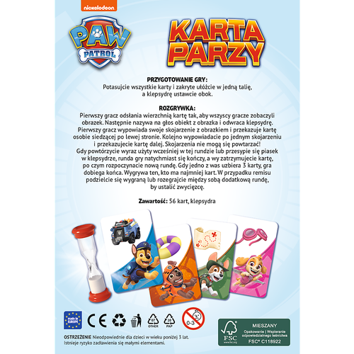Gra Karta Parzy Psi Patrol Trefl 02691 na Arena.pl