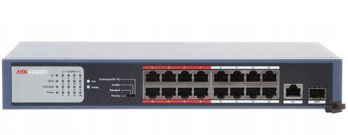 Switch POE do 16 kamer IP DS-3E0318P-E/M HIKVISION na Arena.pl
