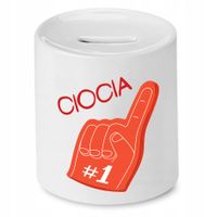 Skarbonka Prezent Dla Cioci Numer Jeden Z Nadrukiem Ze Zdjęciem