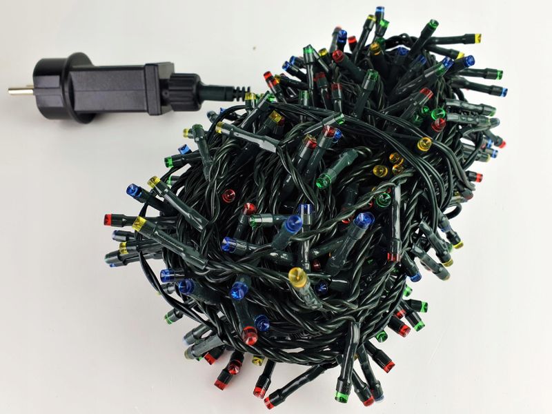 LAMPKI CHOINKOWE 300 LED ATEST WEW/ZEW ŚWIĄTECZNE zdjęcie 5