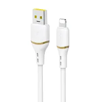 kabel dudao l25l usb-a - lightning 1m 30w w miękkim silikonowym