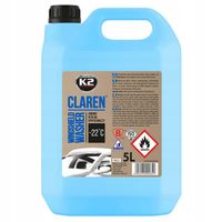 ZIMOWY PŁYN DO SPRYSKIWACZY - K2 CLAREN -22C 5L