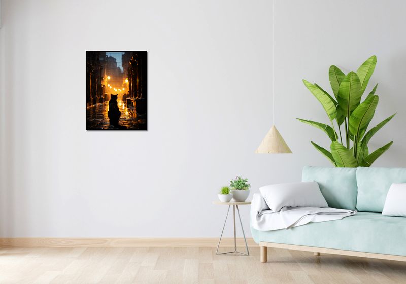 Plakat 50x65cm Samotna Wędrowczyni zdjęcie 4