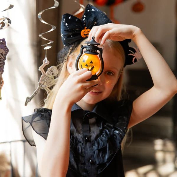 Lampka latarenka LED Halloween zdjęcie 3