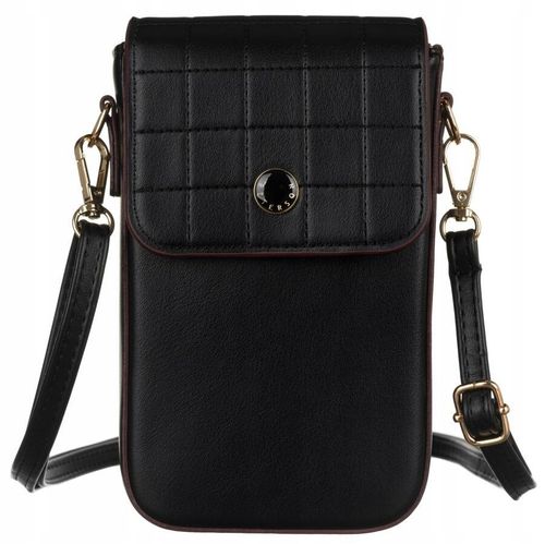 mini torebka-portfel ze skóry ekologicznej - peterson na Arena.pl