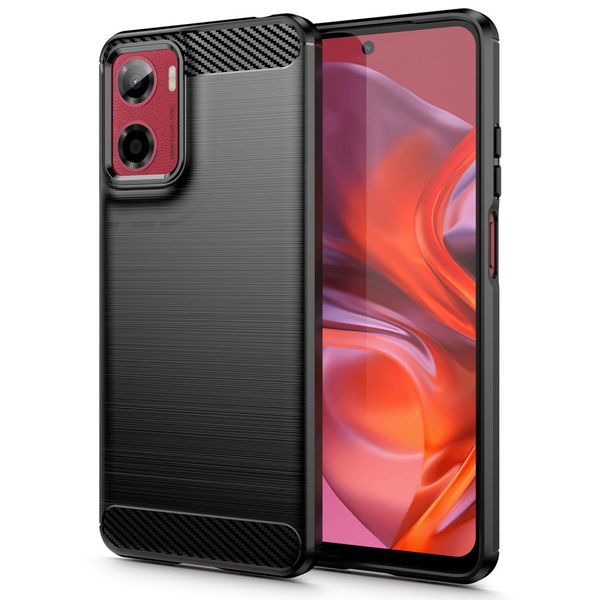 TECH-PROTECT TPUCARBON MOTOROLA MOTO G05 / E15 BLACK zdjęcie 1