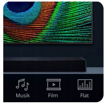 Niemiecki Soundbar Medion MD10450 2.0 60 W czarny Kino Domowe Do Telewizora na Arena.pl