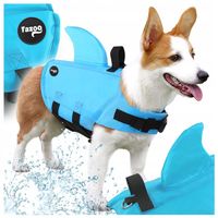 KAPOK KAMIZELKA RATUNKOWA DLA PSA do Wody Rekin XS Ubranko Pływania Fazoo
