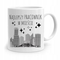 Dla Pracownika Robotnika Kubek Najlepszy Pracownik Z Nadrukiem Ze Zdjęciem