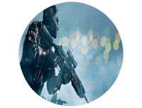 Opłatek na tort Call of Duty