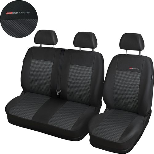 Pokrowce MIAROWE do Mercedes SPRINTER II VW CRAFTER 06-16r. 3-osobowy 1+2 na Arena.pl