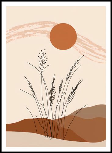Plakat 67,5x95cm Złote Źdźbła na Arena.pl