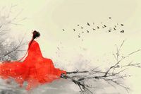 Plakat 91,5x61cm Diva Na Gałęzi