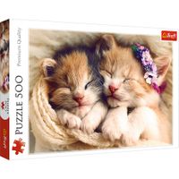 ND01_115959 PUZZLE 500 Spiace kotki 37271