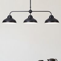 Industrialna lampa wisząca Dragan 5309 czarna do sypialni metalowa