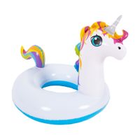 Pompowane koło kółko dmuchane basenowe JEDNOROŻEC do pływania SUNCLUB