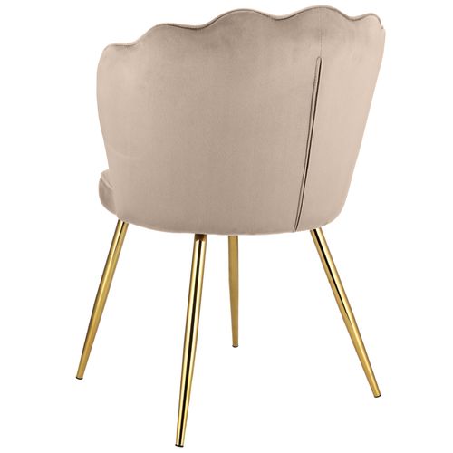 krzesło fiore beżowe na Arena.pl